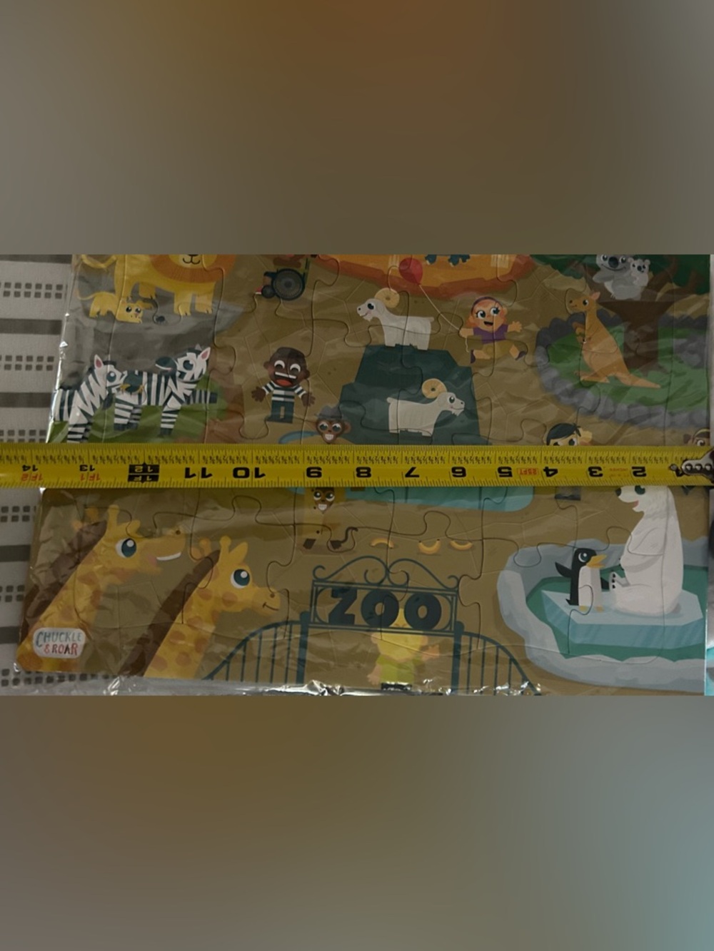 Chuckle & Roar 24 Piece Kids Jigsaw Puzzle Zoo Animals NEW - Picture 5 of 5